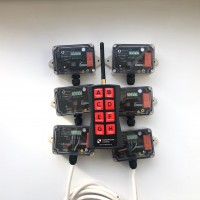 SET: 6 RECEIVERS RXU  + REMOTE CONTROL TXIQ8